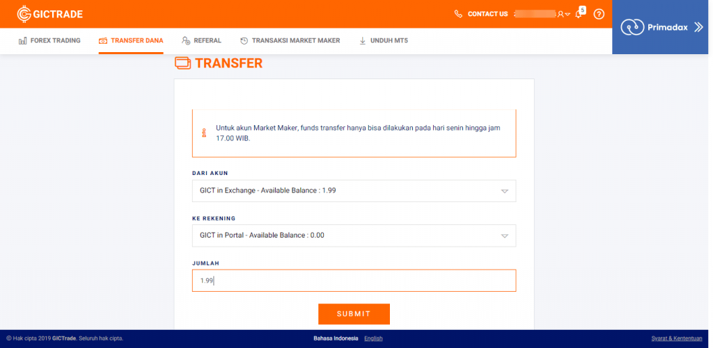 funds Transfer