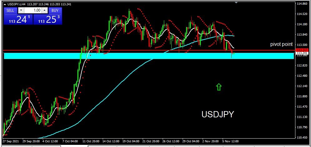 USDJPY 2021 - 11 - 09