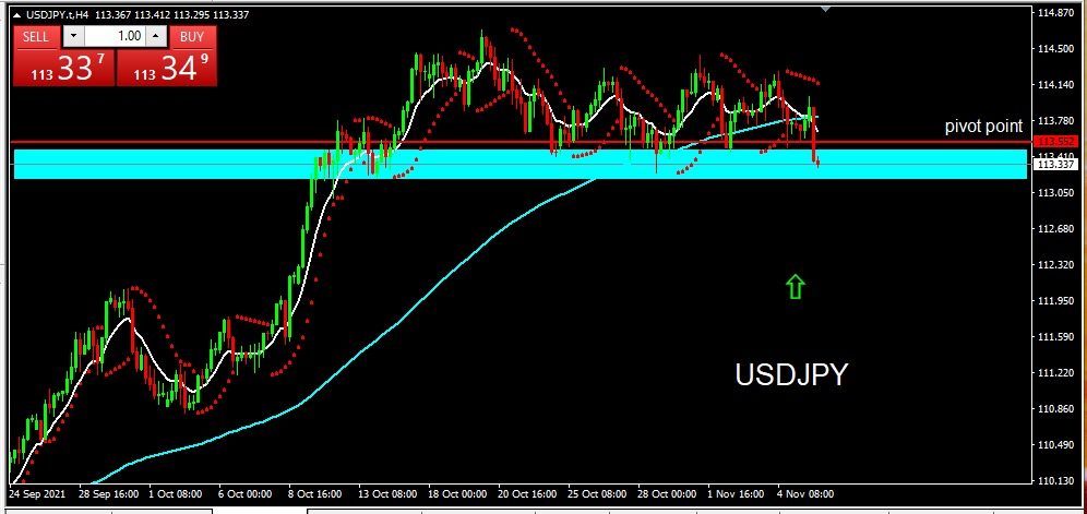 USDJPY 8 Nov 21