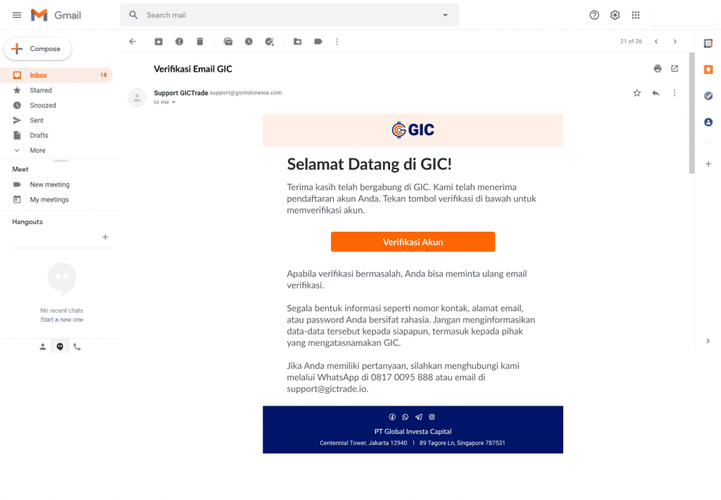 Verifikasi Email