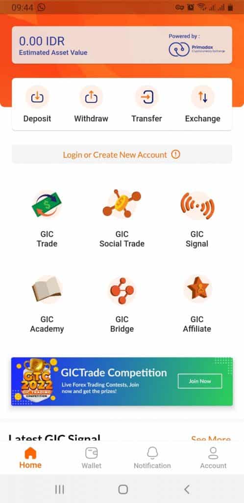 Cara Melakukan Fund Transfer Melalui Aplikasi GICTrade