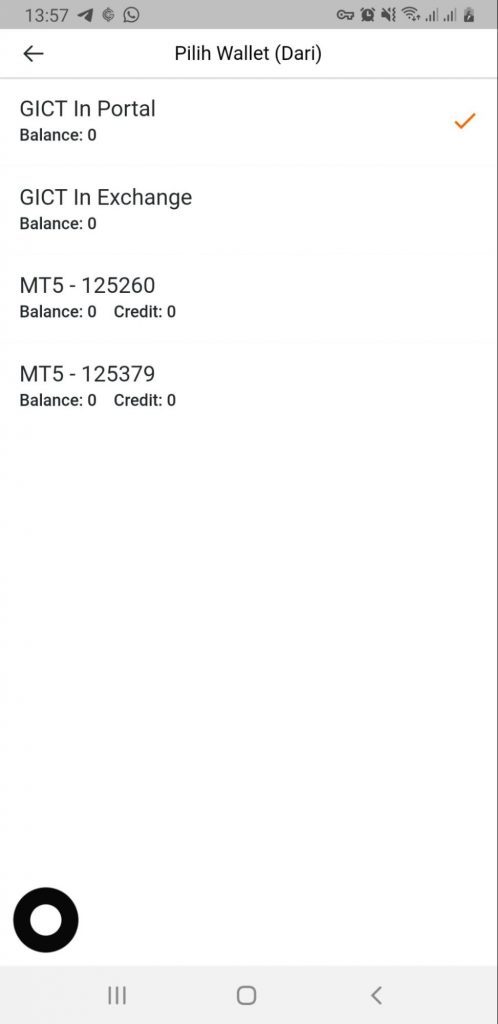 Cara Melakukan Fund Transfer Melalui Aplikasi GICTrade