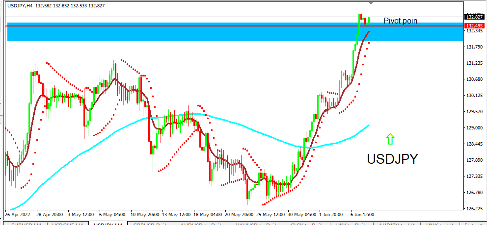 usdjpy 8-6-2022