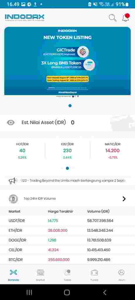 fund transfer indodax