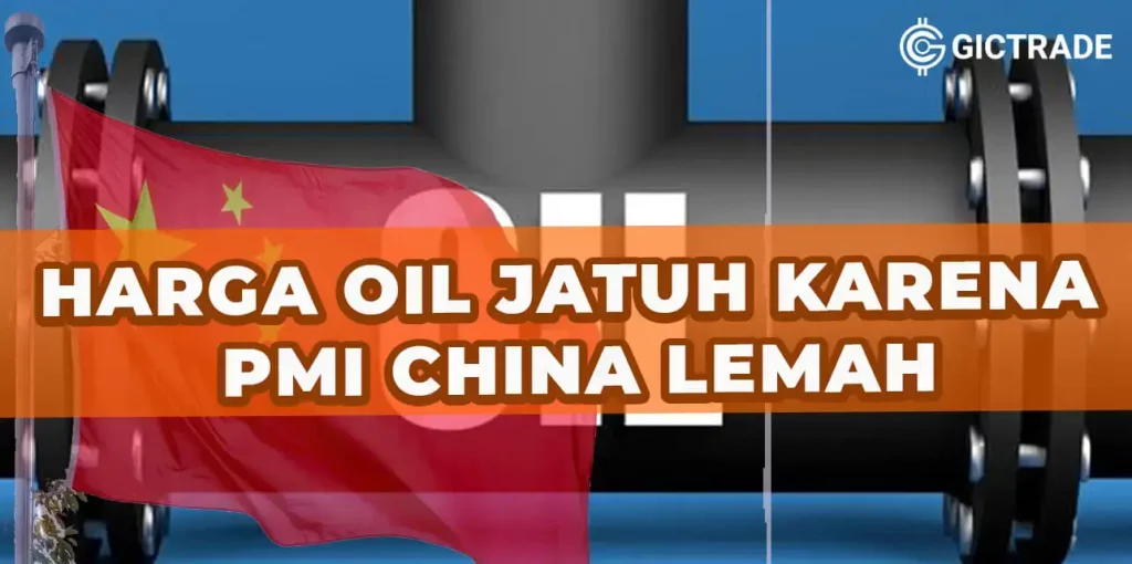 Harga Oil Jatuh Karena PMI China Lemah