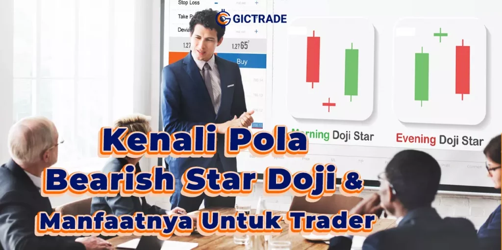 bearish star doji